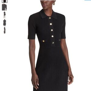 Veronica Beard
Lauper Short-Sleeve Ribbed Mini Dress